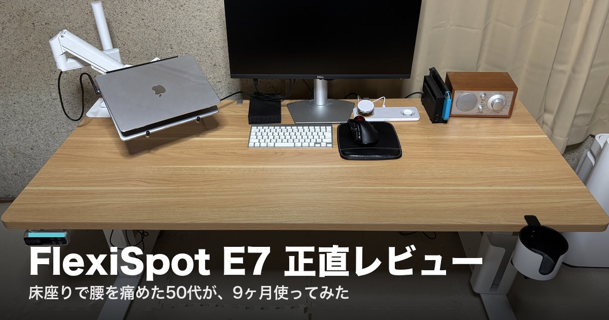 FlexiSpot E7 電動昇降デスク